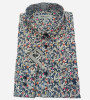 Chemise manches longues imprimé graphique multicolore. Homme. Bande Originale