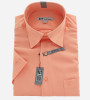 Chemise micro-fibre orange manches courtes homme Bande Originale