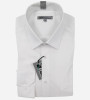 Chemise blanche classique coton mélangé homme Bande Originale
