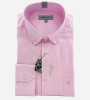 Chemise rose sans repassage col boutonné homme Bande Originale