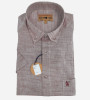 Chemise manches courtes rose chiné homme Bande Originale