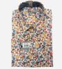 Chemise imprimé fleurs multicolores homme Bande Originale