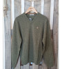 Pull col V vert mousse laine mélangée homme Bande Originale