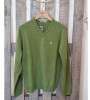 Pull col V vert clair laine mélangée homme Bande Originale