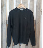 Pull col rond noir laine mélangée homme Bande Originale
