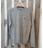 Pull col rond gris clair laine mélangée homme Bande Originale