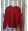 Pull col rond rouille laine mélangée homme Bande Originale