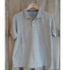 Polo manches gris à liseré bleu homme Bande Originale