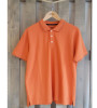 Polo manches orange à liseré bleu homme Bande Originale