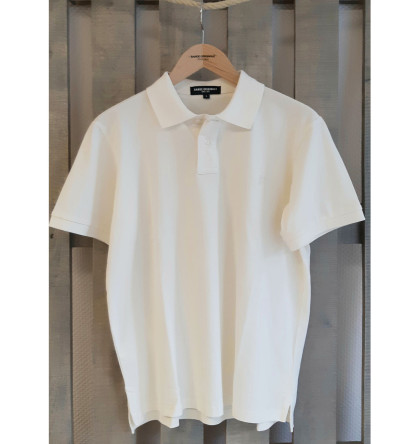Polo classique manches courtes blanc Bande Originale