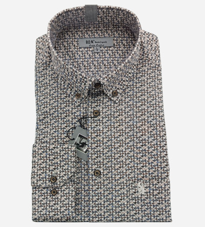 Chemise fantaisie à motif cachemire homme Bande Originale