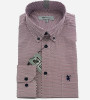 Chemise manches longues à motifs géométriques homme Bande Originale
