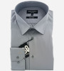 Chemise classique grise coupe regular fit homme Bande Originale