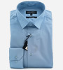 Chemise classique blueu coupe regular fit homme Bande Originale