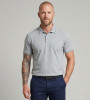 Polo manches courtes gris 100% coton homme Bande Originale