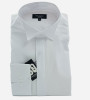 Chemise blanche coupe ajustée col cassé homme Bande Originale