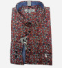 Chemise rouge  à motifs fleuris multicolores Homme Bande Originale
